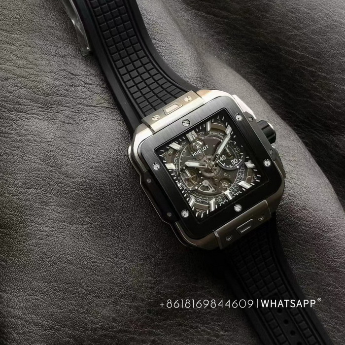 HUBLOT SQUARE BANG UNICO 821.NM.0170.RX 1:1 Replica Watch for Sale 第7张