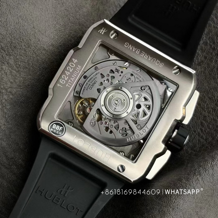 HUBLOT SQUARE BANG UNICO 821.NM.0170.RX 1:1 Replica Watch for Sale 第5张