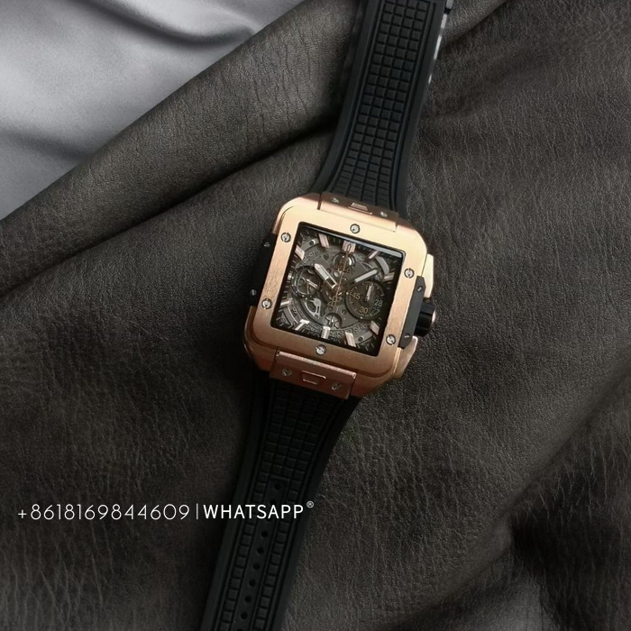 HUBLOT SQUARE BANG UNICO 821.OX.0180.RX Replica Watch for Sale 第5张