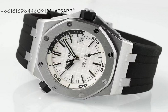 ZF Factory Audemars Piguet ROYAL OAK OFFSHORE 15710ST Replica Watch for Sale 第5张