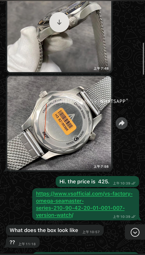 Below is a screenshot of the transaction for the OMEGA SEAMASTER 300m 007  purchased by an American buyer 第1张