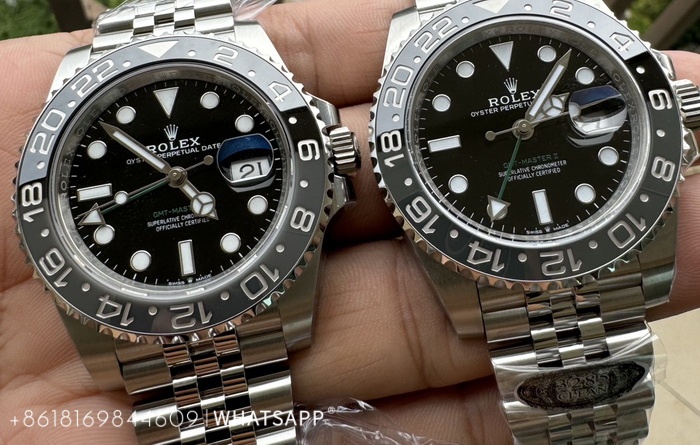 C Factory Rolex PERPETUAL GMT-Master II 126710-0003 Replica Watch Authenticity Comparison 第2张