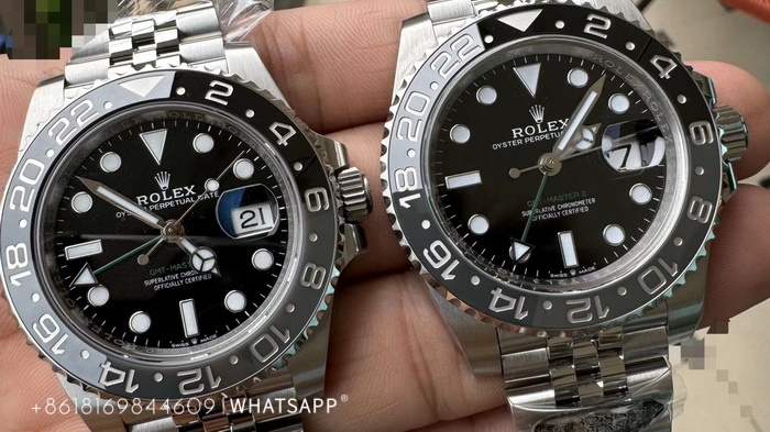 C Factory Rolex PERPETUAL GMT-Master II 126710-0003 Replica Watch Authenticity Comparison 第3张