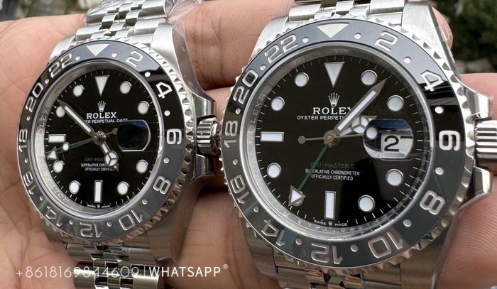 C Factory Rolex PERPETUAL GMT-Master II 126710-0003 Replica Watch Authenticity Comparison 第4张