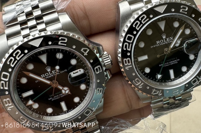 C Factory Rolex PERPETUAL GMT-Master II 126710-0003 Replica Watch Authenticity Comparison 第6张