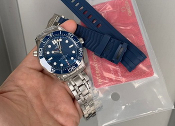 Transaction screenshot of the Omega Seamaster 300 in blue purchased by a customer from New Zealand