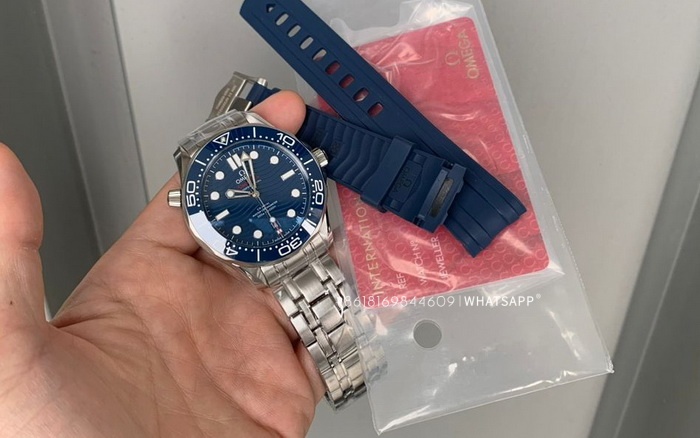 Transaction screenshot of the Omega Seamaster 300 in blue purchased by a customer from New Zealand 第1张