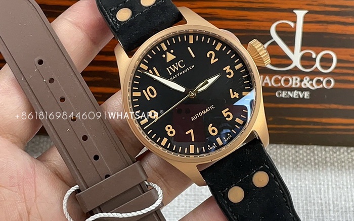 IWC IW329703 Big Pilot’s Watch 43 (Bronze) 1:1 Replica Sales Information 第1张