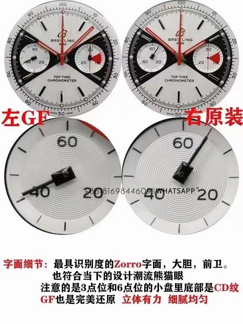 Breitling TOP TIME Super Clone Watch vs. Authentic Model Overview 第5张