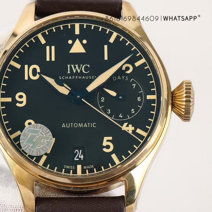 ZF Factory Super Clone IWC IW501005 BIG PILOT’S Bronze Watch for Sale 第4张