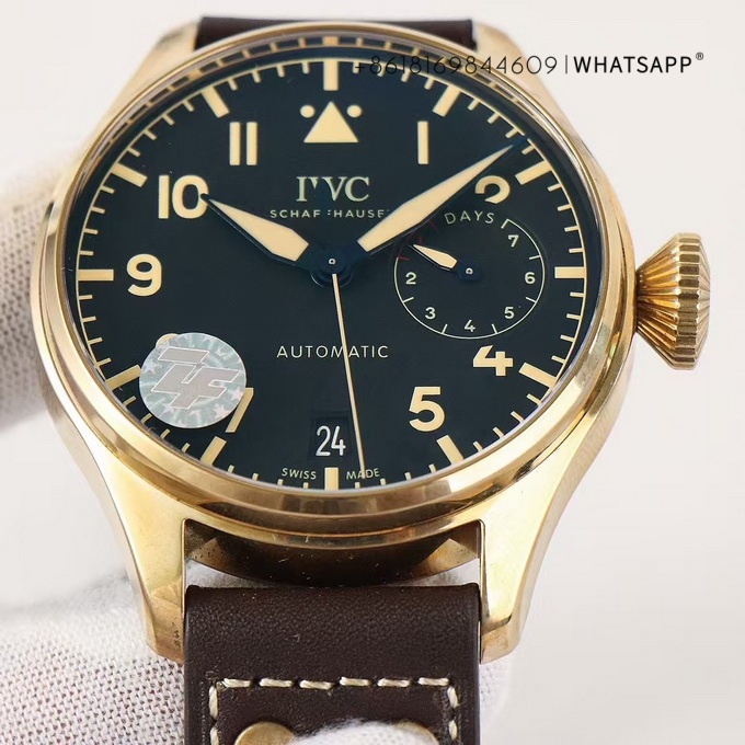 ZF Factory Super Clone IWC IW501005 BIG PILOT’S Bronze Watch for Sale 第6张