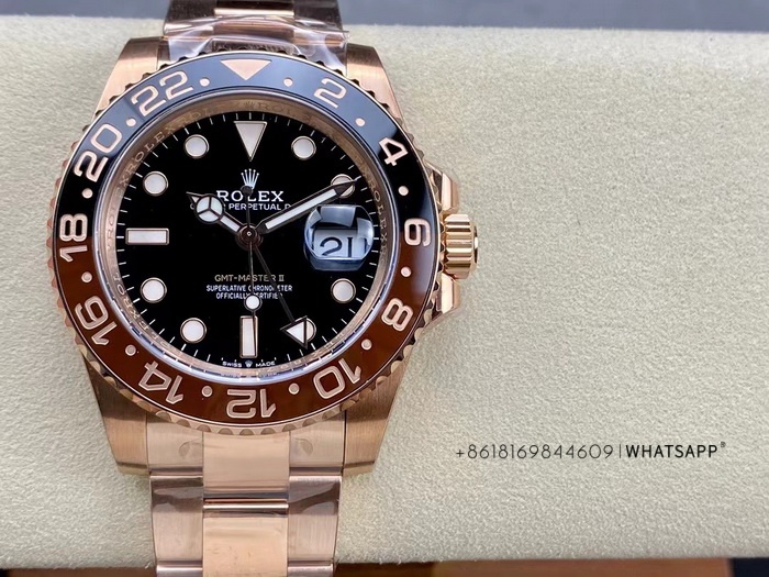 CLEAN Factory Rolex GMT-Master II m126715chnr-0001 super clone watch for sale 第1张