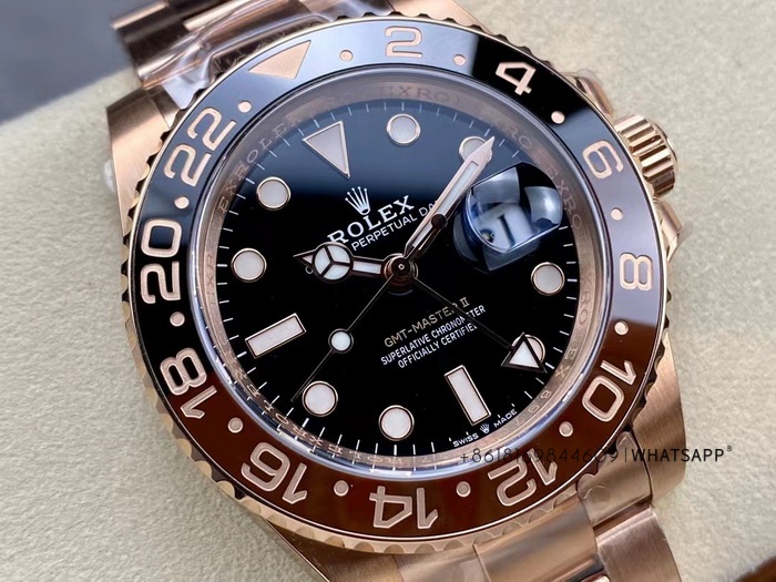 CLEAN Factory Rolex GMT-Master II m126715chnr-0001 super clone watch for sale 第2张